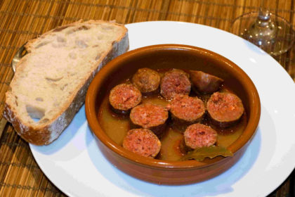 Chorizos au cidre