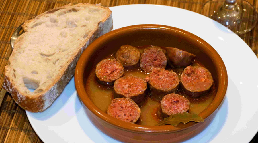 Chorizos au cidre