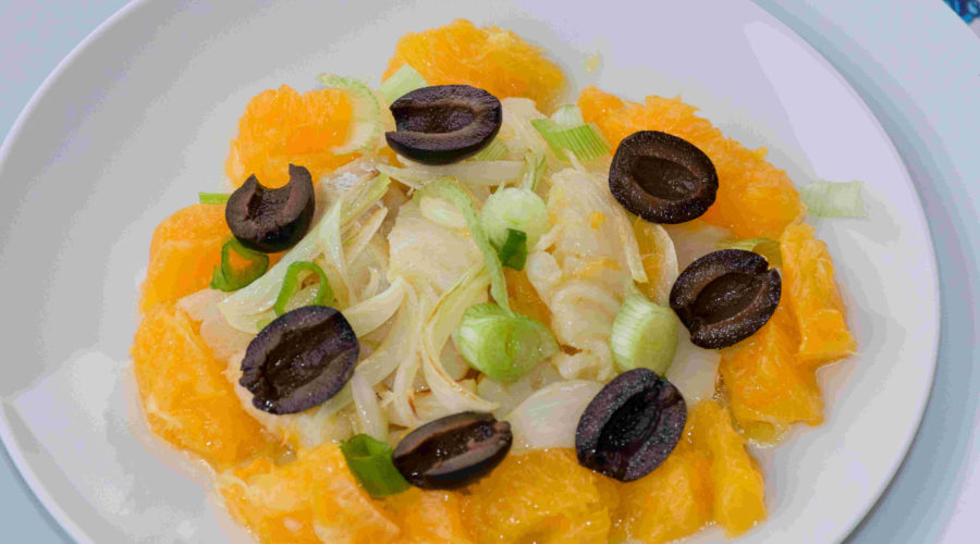 Salade d'orange et morue