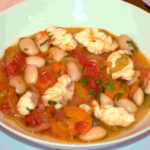 Soupe à la lotte, légumes et haricots granja