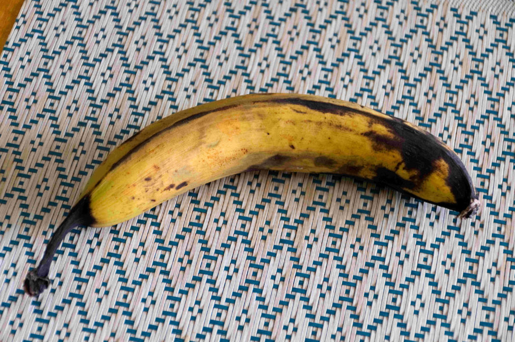 Banane plantain mûre