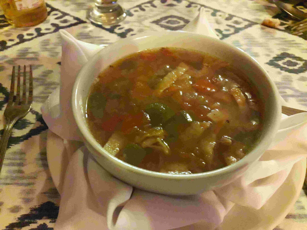 Sopa de lima à Chichen Itza